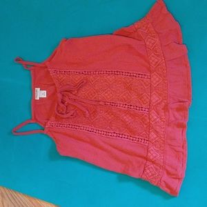 Mossimo rayon crochet/lace detail